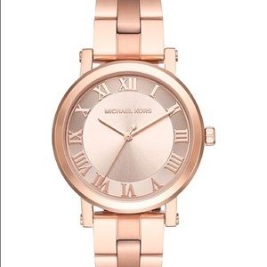 Michael Kors Stainless Steel Rose Gold Watch